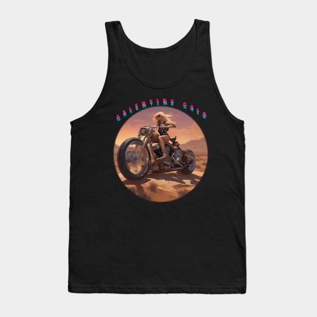 Galentines gal blasting through the desert Tank Top by sailorsam1805